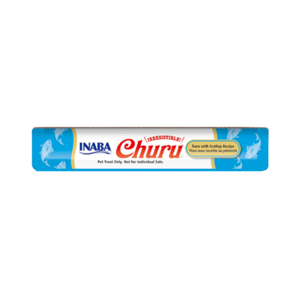 Inaba Churu Tuna with Scallop Recipe 4PCS/PK - 56g