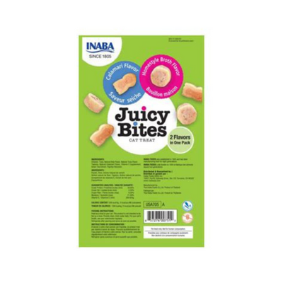 Inaba Juicy Bites Homestyle Broth & Calamari Flavor 3PCS/PK - 33.9g