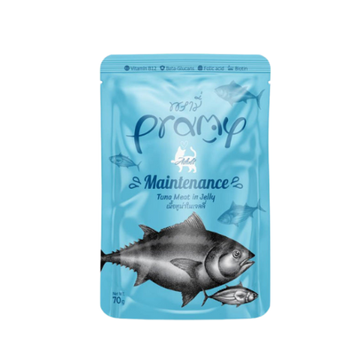 Pramy Tuna Meat in Jelly Maintenance 70g