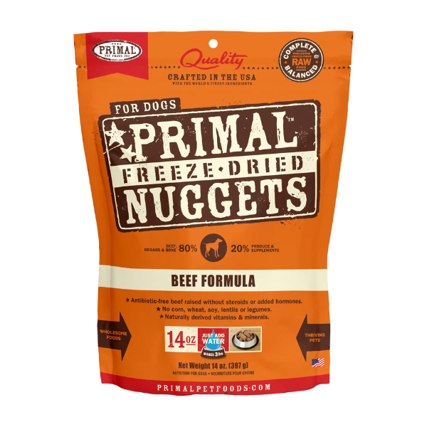 Primal Canine Beef Freeze-Dried Formula - PetCentral