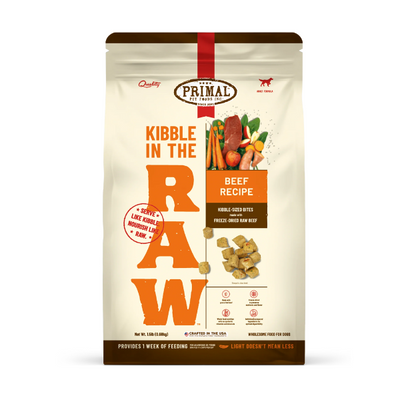 Primal Canine Beef Kibble in the Raw - PetCentral Oman