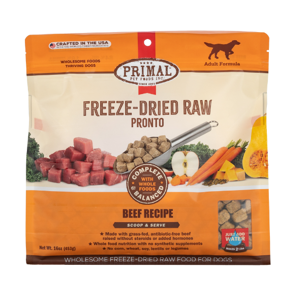 Primal Canine Beef Pronto - PetCentral