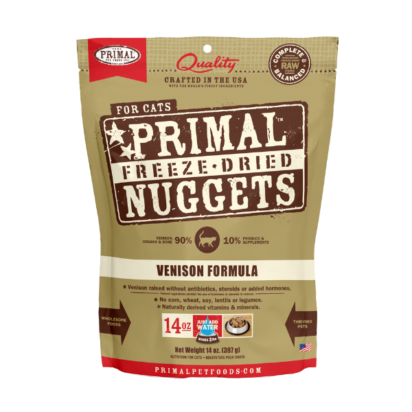 Primal Feline Venison Freeze-Dried Formula - PetCentral Oman