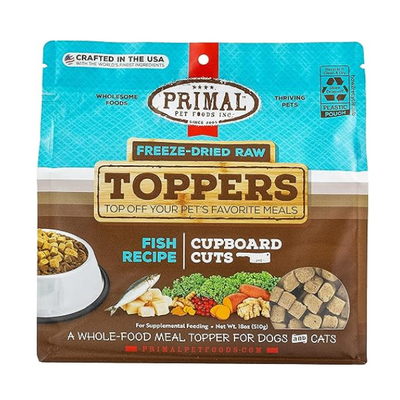 Primal Fish Cupboard Cuts Freeze-Dried Topper - PetCentral