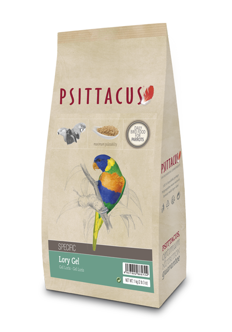 Psittacus Lory Gel Specific 1kg Parrots