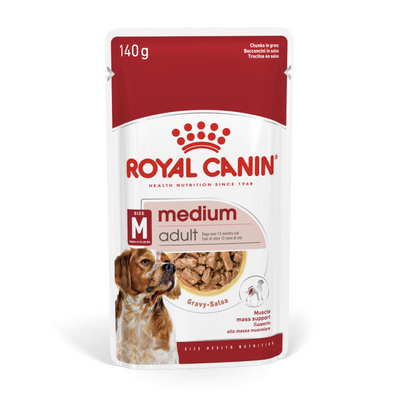 Royal Canin Medium Adult Wet Food 10x140g Buy PetCentral