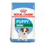 Royal Canin Puppy Mini dog food packaging on a white background