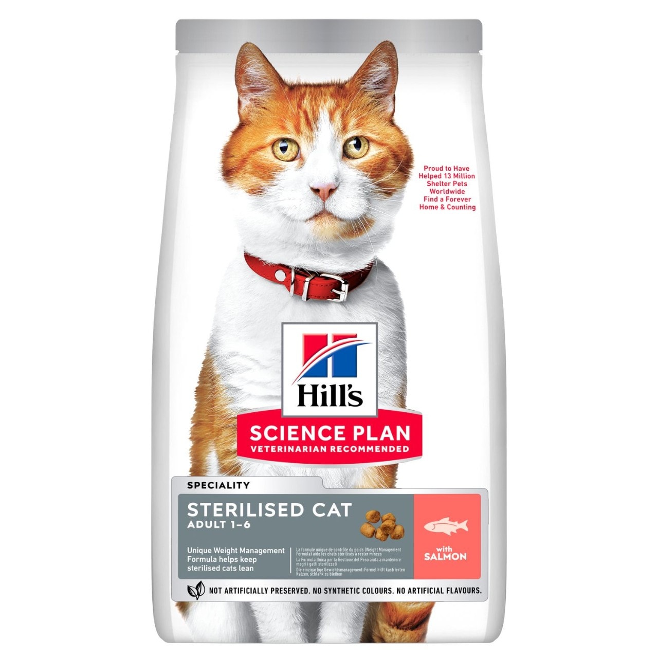 Hill's Science Plan Sterilised  Adult Cat Food with Salmon