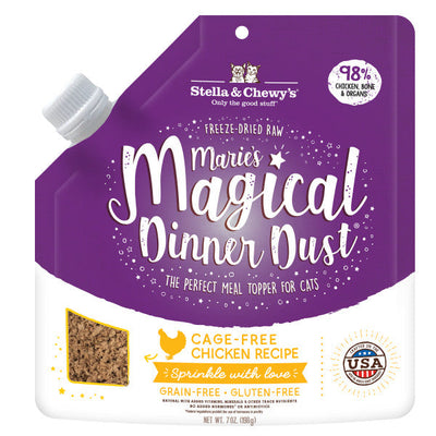 Stella & Chewy's Marie's Magical Dinner Dust Cat Cage-Free Chicken Recipe 7 oz - PetCentral