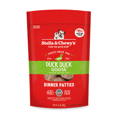 Stella & Chewy's Dog FD Duck Duck Goose Patties - PetCentral Oman